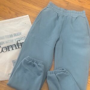 Sky Blue Comfrt Sweats - never worn
